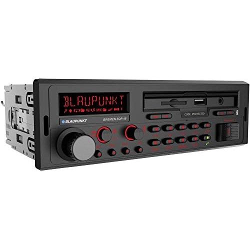  [아마존베스트]-Service-Informationen Blaupunkt, Bremen SQR 46 DAB, Car Radio, 1 DIN, Bluetooth, USB, Hands-Free System