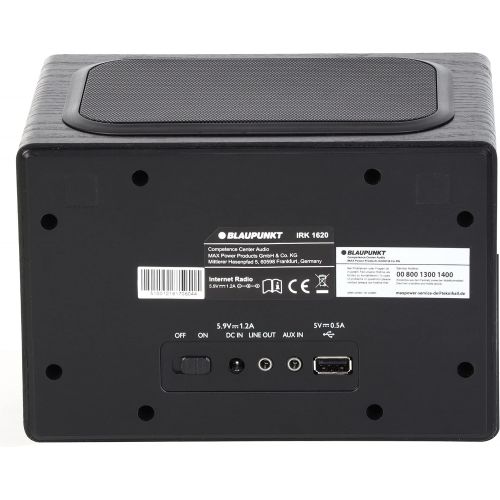  [아마존베스트]-Service-Informationen Blaupunkt IRK 1620 Internet Radio 3.2 Inch Colour Display USB Connection Music New