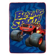 Nickelodeon Blaze Fast Track Fleece Blanket