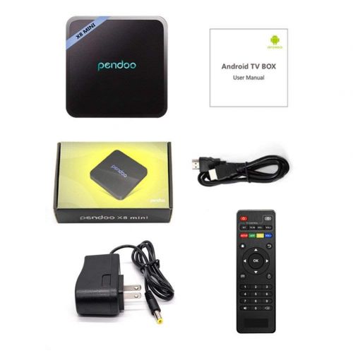  BlazeBox BX X8 Mini Android 7.1.2 TV Box, 2GB RAM 16GB ROM Amlogic Quad Core 64 Bits Processor 3D 4K Bluetooth