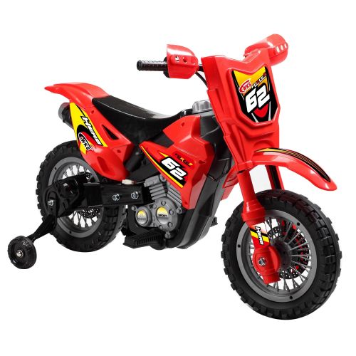  Blazin ft Wheels Red 6-volt Dirt Bike