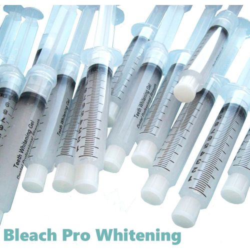  Bleach Pro Whitening 50 Teeth Whitening Gel 22% Carbamide Peroxide 10ml Syringes