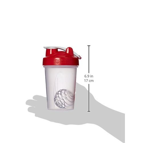  Blender Bottle Classic Loop Top Shaker Bottle, 20-Ounce 3-Pack, Blue Red Black