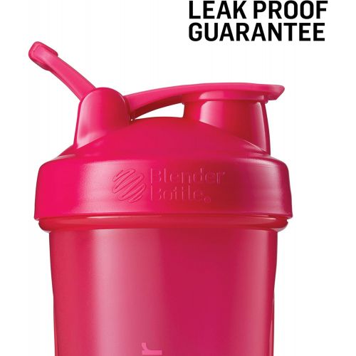  [아마존베스트]BlenderBottle Classic Loop Top Shaker Bottle, 20oz, Black