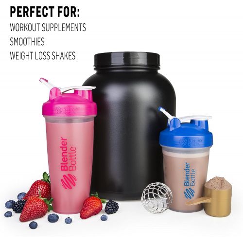  [아마존베스트]BlenderBottle Classic Loop Top Shaker Bottle, 20oz, Black