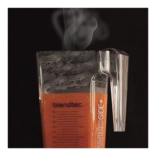  Blendtec Connoisseur 825 Black Food Blender with Sound Enclosure and 2 WildSide+ Jars, 42 Preprogrammed Cycles, 2750 mL Capacity
