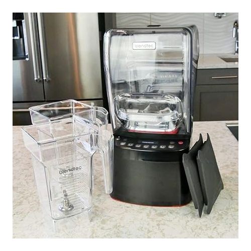  Blendtec Commercial Stealth 885 Blender with Brushless Motor + 2 FourSide Jars