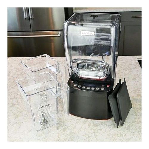  Blendtec Commercial Stealth 885 Blender with Brushless Motor + 2 FourSide Jars