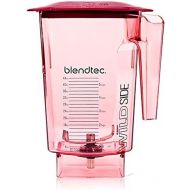 Blendtec 40.637-62 Red WildSide+ Jar with Hard lid, Red