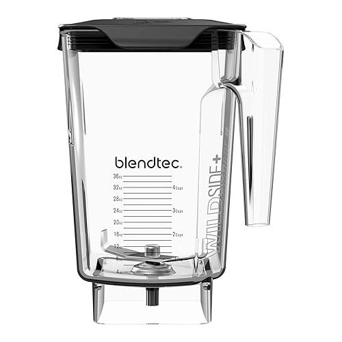  Blendtec Stealth 885 - Commercial-Grade Blender - WildSide+ and Fourside Jar with Vented Gripper Lid - Black