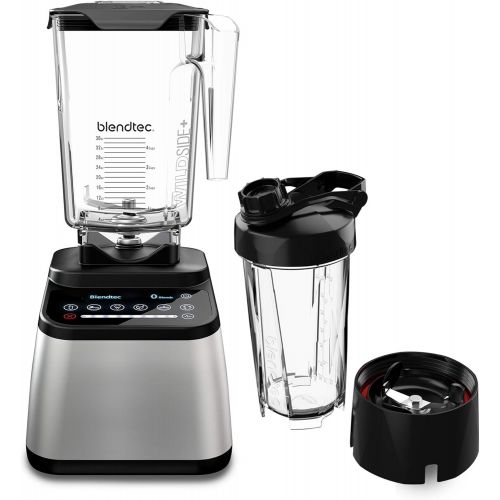  [아마존 핫딜]  [아마존핫딜]Blendtec Designer 725 Blender - WildSide+ Jar (90 oz) and Blendtec GO Travel Bottle (34 oz) BUNDLE - Professional-Grade Power - Self-Cleaning - 6 Pre-Programmed Cycles - 100-Speeds