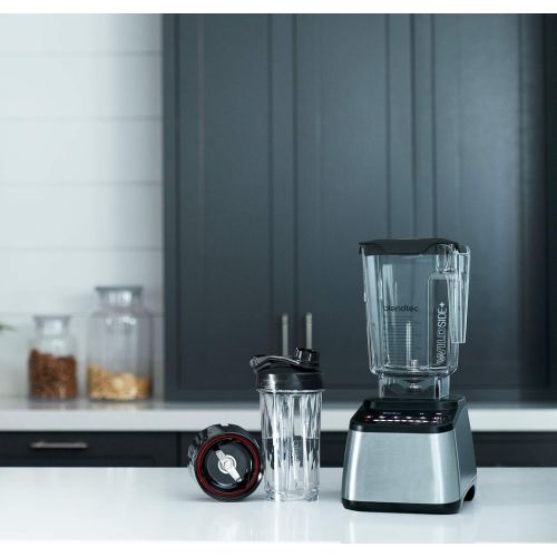  [아마존 핫딜]  [아마존핫딜]Blendtec Designer 725 Blender - WildSide+ Jar (90 oz) and Blendtec GO Travel Bottle (34 oz) BUNDLE - Professional-Grade Power - Self-Cleaning - 6 Pre-Programmed Cycles - 100-Speeds