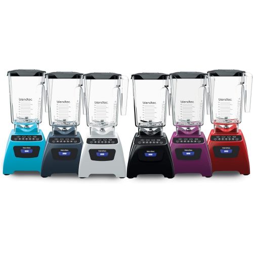  [아마존핫딜][아마존 핫딜] Blendtec Classic 575 Blender - WildSide+ Jar (90 oz) and Spoonula Spatula BUNDLE - Professional-Grade Power - Self-Cleaning - 4 Pre-programmed Cycles - 5-Speeds - Black