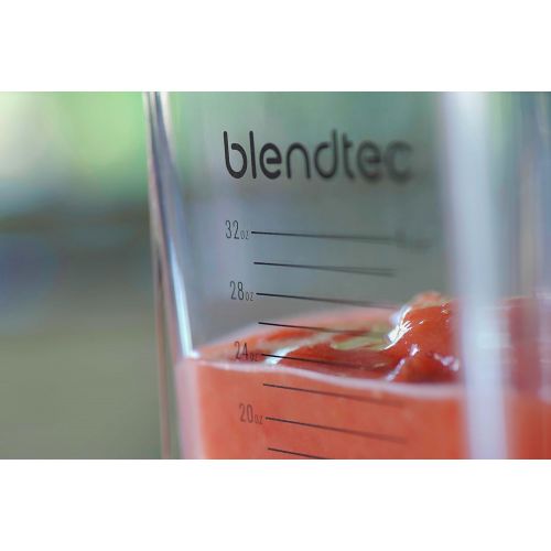  [아마존핫딜][아마존 핫딜] Blendtec Total Classic Original Blender with FourSide Jar (75oz volume/32 oz Wet/Dry Fillable), Professional-Grade Power, 6 Pre-programmed Cycles, 10-speeds, Black