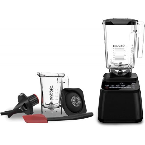  [아마존 핫딜] Blendtec Designer 650 with Wildside+ Jar and Twister Jar Bundle Countertop Blender, Black Bundle