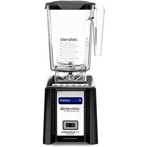  Blendtec Connoisseur 825 SpaceSaver Blender - WildSide+ Jar (90 oz) - Professional Blender for Shakes and Smoothies - Professional-Grade Power- 30 Pre-programmed Cycles - Black