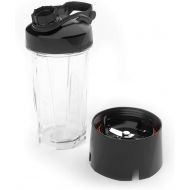 Blendtec GO Cup (34 oz), Travel Bottle, Reusable Single Serve Blender Cup, Travel Lid, BPA-free Jar, Clear