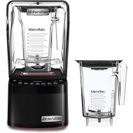 Blendtec Stealth 885 Commercial Blender, FourSide and WildSide+ Jar BUNDLE, Blendtec Q Series Sound Enclosure, Strongest Commercial-Grade Power, Self-Cleaning, 42 Pre-programmed Cy