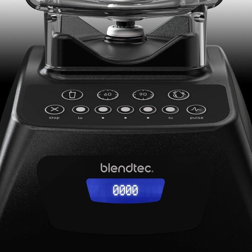  Blendtec blender with Fourside Jar, Black Classic 575, 15 tall x 8 deep x 7 wide