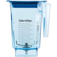 Blendtec 40-645-01 Blue WildSide+ Jar with Hard lid, Blue