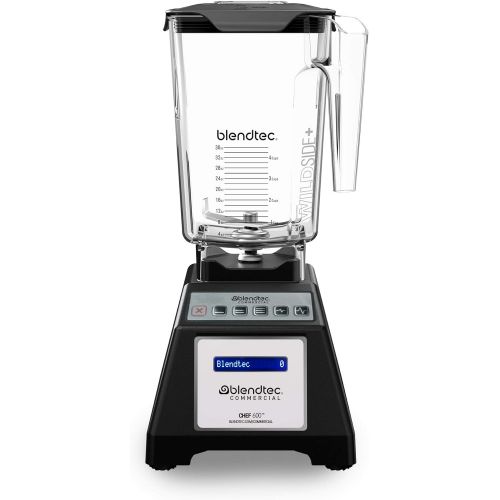  Blendtec C600A0801-A1GA1A Chef 600 Commercial Blender, Black