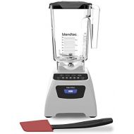 Blendtec Classic 575 Blender wtih WildSide+ Jar (96 oz) and Spoonula Spatula Bundle, Professional-Grade Power, Self-Cleaning, 4 Pre-Programmed Cycles, 5-Speeds, White