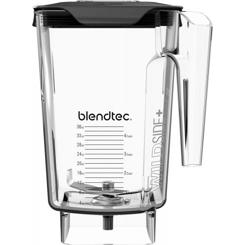  Blendtec Classic 575 Blender with Wildside+ Jar (90 oz) and FourSide Jar (75 oz) BUNDLE, Professional-Grade Power, Self-Cleaning, 4 Pre-programmed Cycles, 5-Speeds, Black,