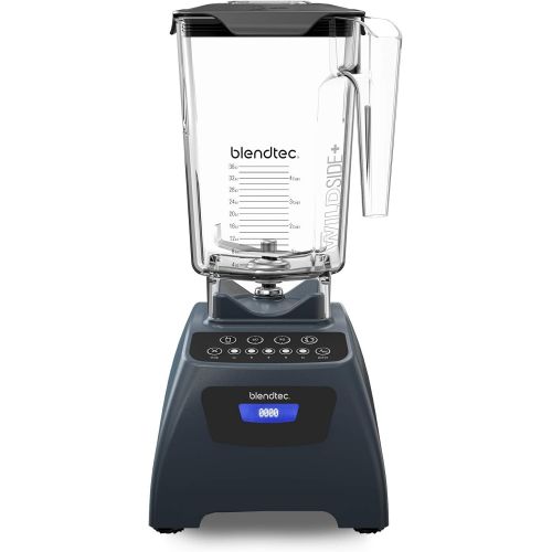  Blendtec Classic 575 Blender wtih Wildside+ Jar (90 oz) and Spoonula Spatula BUNDLE, Professional-Grade Power, Self-Cleaning, 4 Pre-programmed Cycles, 5-Speeds, White