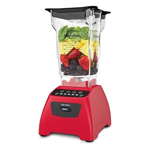  Blendtec Classic 575 with FourSide Jar, Poppy Red