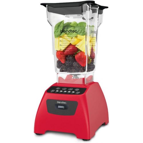  Blendtec Classic 575 with FourSide Jar, Poppy Red