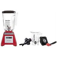 Blendtec Total Blender Classic Set with Wild Side & Twister Jars, Red