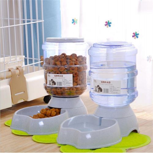  Blessed family Cat Water Fountain,Automatic Cat Feeder,Dog Water Dispenser,1 Gal Pet Automatic Feeder Waterer