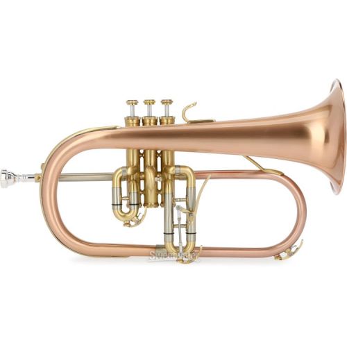  Blessing BFH-1541RT Performance Series Intermediate Bb Flugelhorn - Clear Lacquer