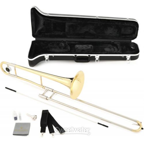  Blessing BTB-1287C Student Tenor Trombone - Clear Lacquer