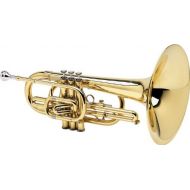 Blessing BM-100 Marching Mellophone, Lacquered Brass
