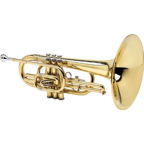  Blessing BM-100 Marching Mellophone, Lacquered Brass