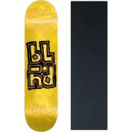 Blind Skateboard Deck OG Stacked Stamp Yellow 7.75 x 31.2 with Grip