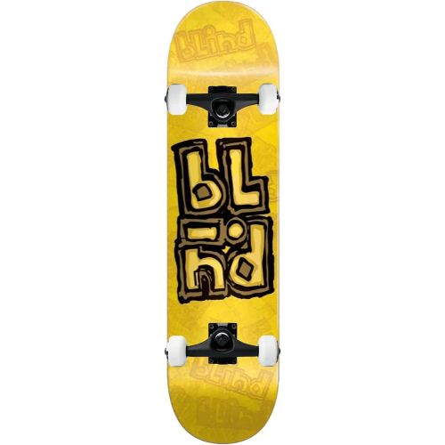 산타크루즈 Blind Skateboard Assembly OG Stacked Stamp Yellow 7.75 x 31.2 Complete