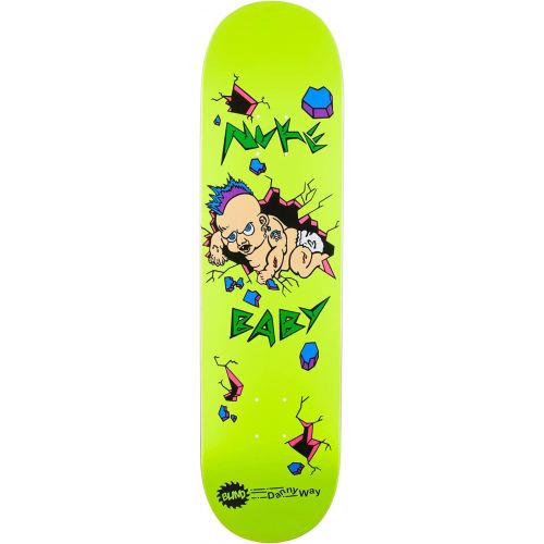  Blind Skateboard Deck Danny Way Nuke Yellow 8.375 x 32.2
