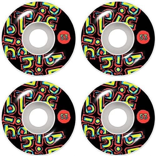  Blind Skateboards OG White/Black Skateboard Wheels - 53mm 99a (Set of 4)