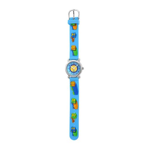  Bling Jewelry Blue Truck Analog Kids Watch Stainless Steel Back Photo Dial by Bling Jewelry