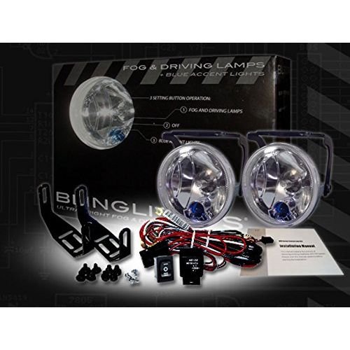  BlingLights 2016 2017 Acura ILX Fog Lamps Driving Lights Kit