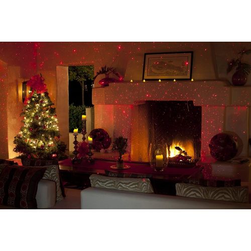  BlissLights Trio RGB Multicolor Laser Projector (Red, Green, Blue) - Indoor/Outdoor Home Landscape Lighting for Holidays, Parties, Events