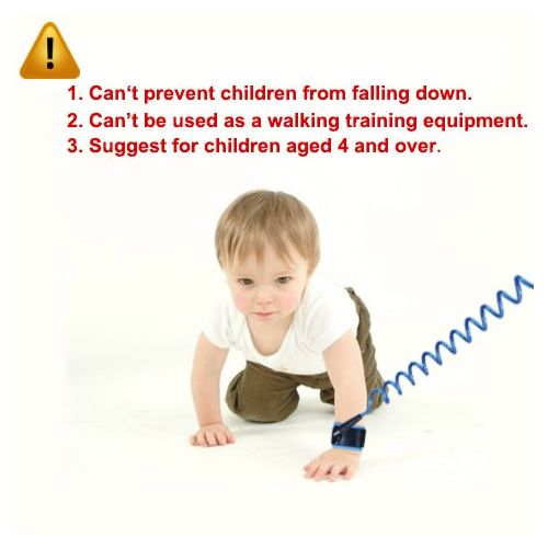  [아마존베스트]Blisstime Anti Lost Wrist Link Safety Wrist Link for Toddlers, Babies & Kids