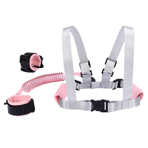  [아마존베스트]Blisstime 2 in 1 Toddler Leash -Anti Lost Wrist Link for Toddlers -Toddler Harness,Baby Leash,Leash...