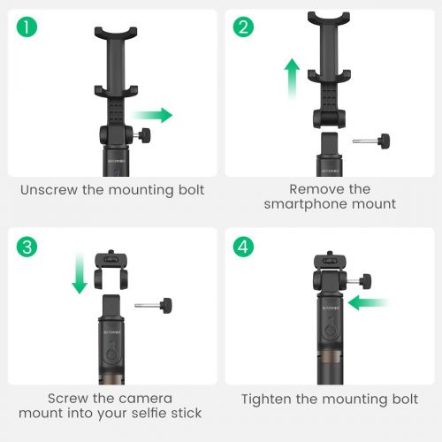  [아마존 핫딜]  [아마존핫딜]Selfie Stick Tripod, BlitzWolf 35 inch Extendable Bluetooth Selfie Stick with Wireless Remote for Gopro iPhone Xs Max/XR/X/8/8 Plus/7/7 Plus /6 Plus/6S/6, Galaxy S10/S9/S8/Note8, H