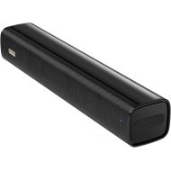 [아마존핫딜][아마존 핫딜] Sound Bar, BlitzWolf Bluetooth Soundbar 10W 2200mAh Home Speaker, 16 inch Portable Soundbar Theater Stereo Sound 2.0 Channel USB Flash Disk for Laptop/PC/Phones/Tablets
