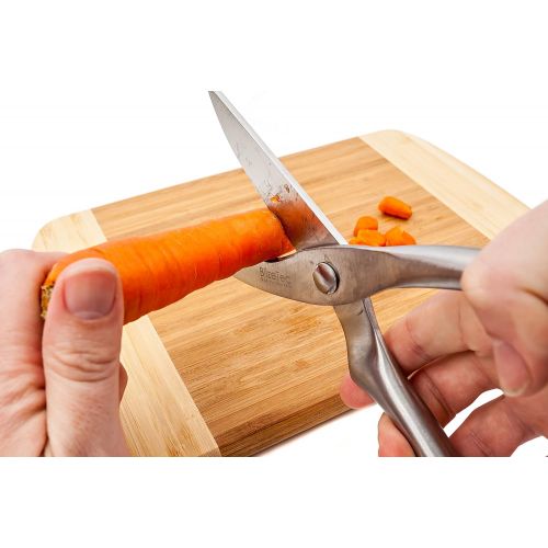  BlizeTec Poultry Shears: Multipurpose One-Hand Function Kitchen Scissors with Safety Lock