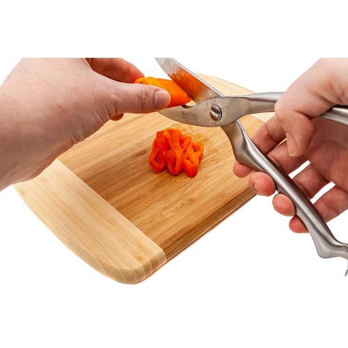  BlizeTec Poultry Shears: Multipurpose One-Hand Function Kitchen Scissors with Safety Lock