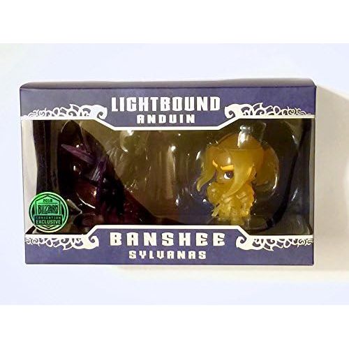  World of Warcraft SDCC 2018 Exclusive Cute But Deadly 2-Pack: Banshee Sylvanas + Lightbound Anduin